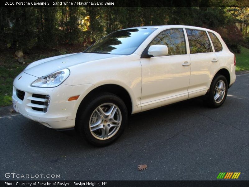 Sand White / Havanna/Sand Beige 2010 Porsche Cayenne S