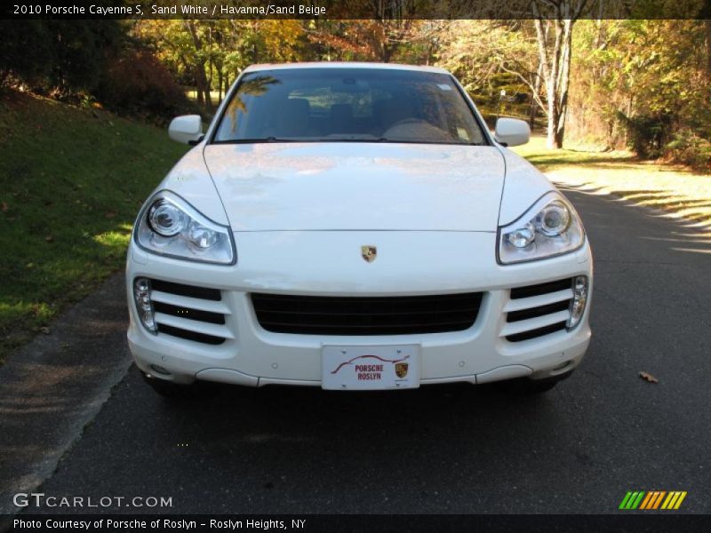 Sand White / Havanna/Sand Beige 2010 Porsche Cayenne S