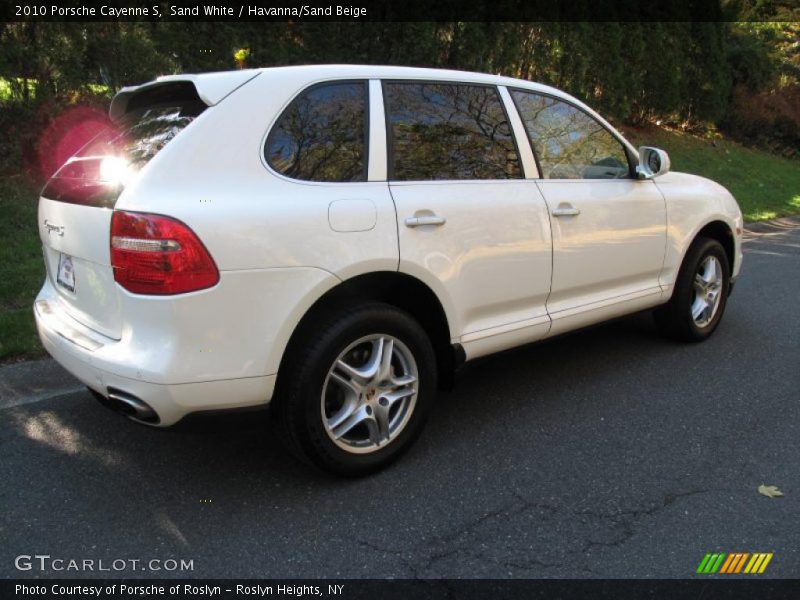 Sand White / Havanna/Sand Beige 2010 Porsche Cayenne S