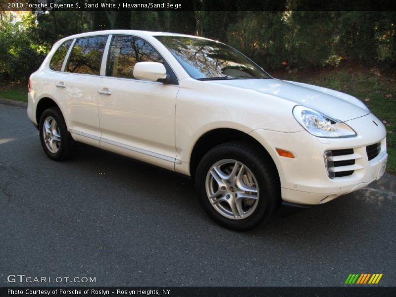 Sand White / Havanna/Sand Beige 2010 Porsche Cayenne S