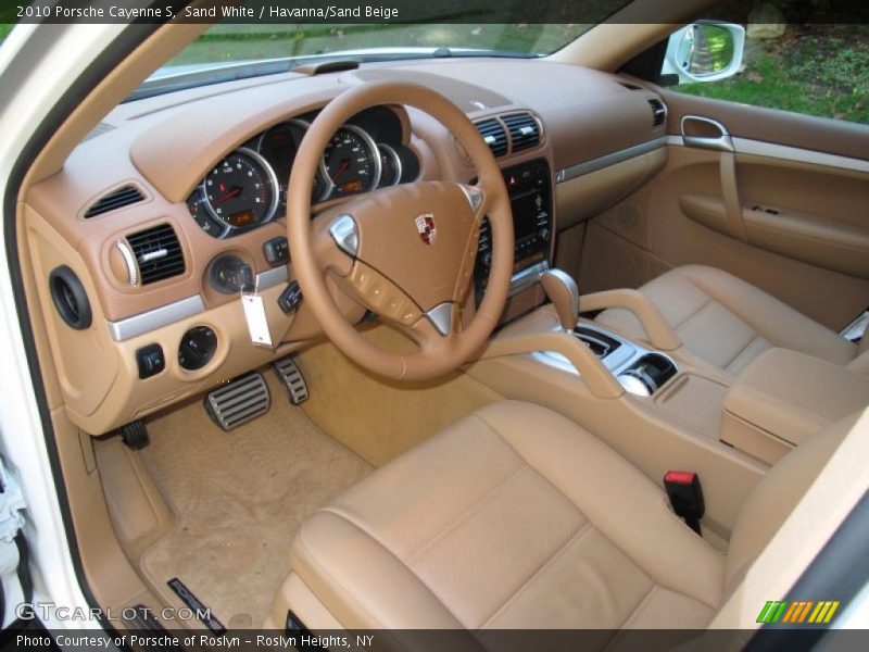 Havanna/Sand Beige Interior - 2010 Cayenne S 