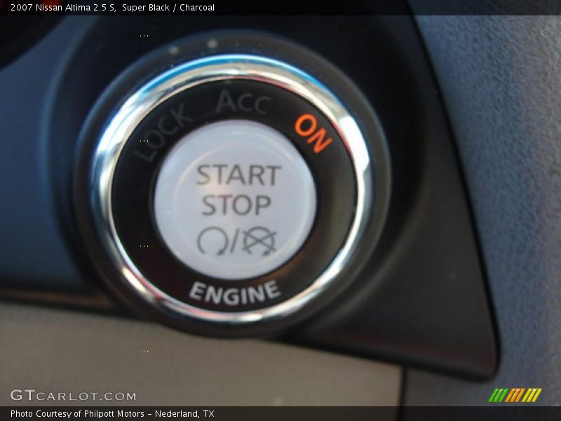 Super Black / Charcoal 2007 Nissan Altima 2.5 S