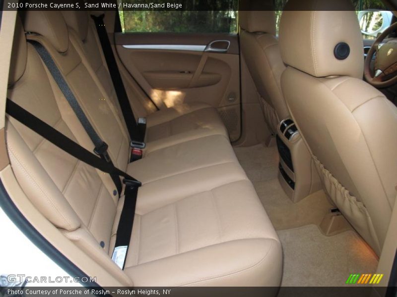 Sand White / Havanna/Sand Beige 2010 Porsche Cayenne S