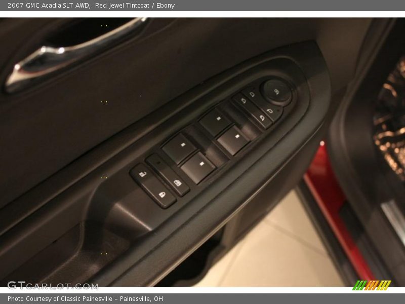 Red Jewel Tintcoat / Ebony 2007 GMC Acadia SLT AWD