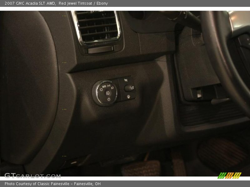 Red Jewel Tintcoat / Ebony 2007 GMC Acadia SLT AWD
