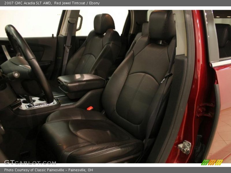 Red Jewel Tintcoat / Ebony 2007 GMC Acadia SLT AWD