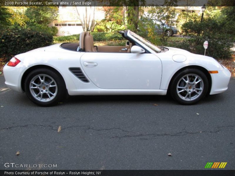  2008 Boxster  Carrara White