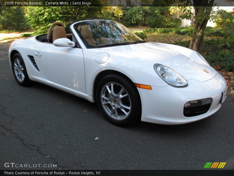  2008 Boxster  Carrara White