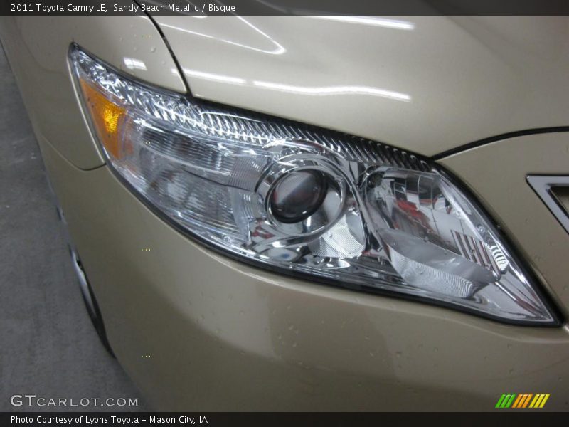 Sandy Beach Metallic / Bisque 2011 Toyota Camry LE