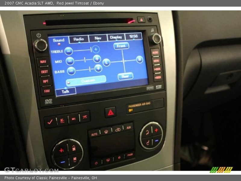 Red Jewel Tintcoat / Ebony 2007 GMC Acadia SLT AWD