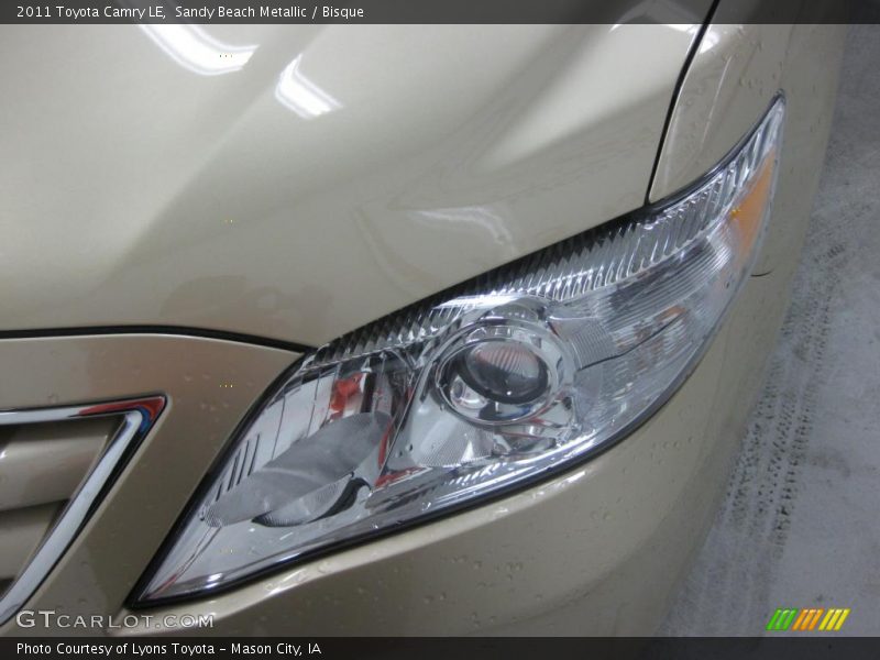 Sandy Beach Metallic / Bisque 2011 Toyota Camry LE