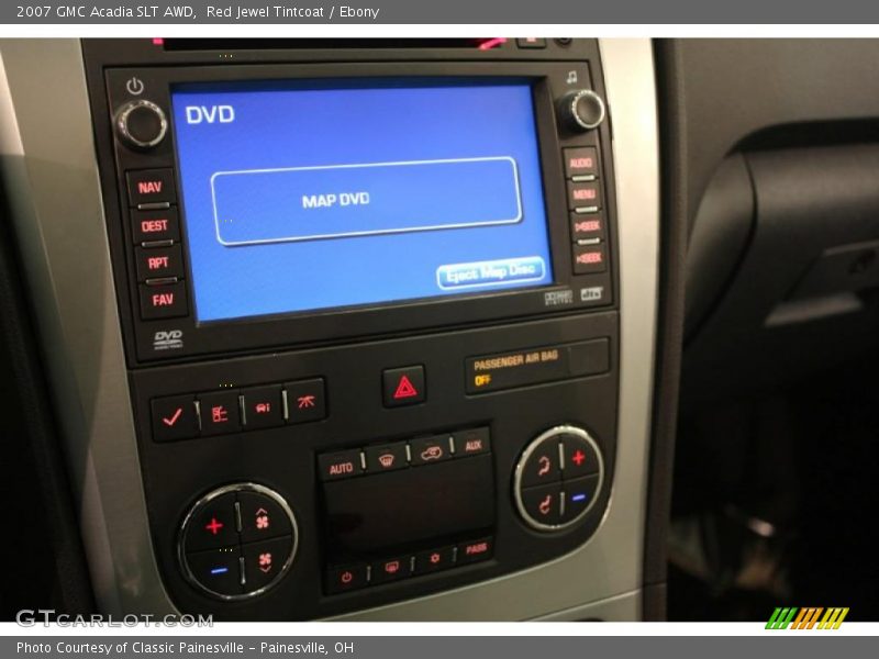 Red Jewel Tintcoat / Ebony 2007 GMC Acadia SLT AWD