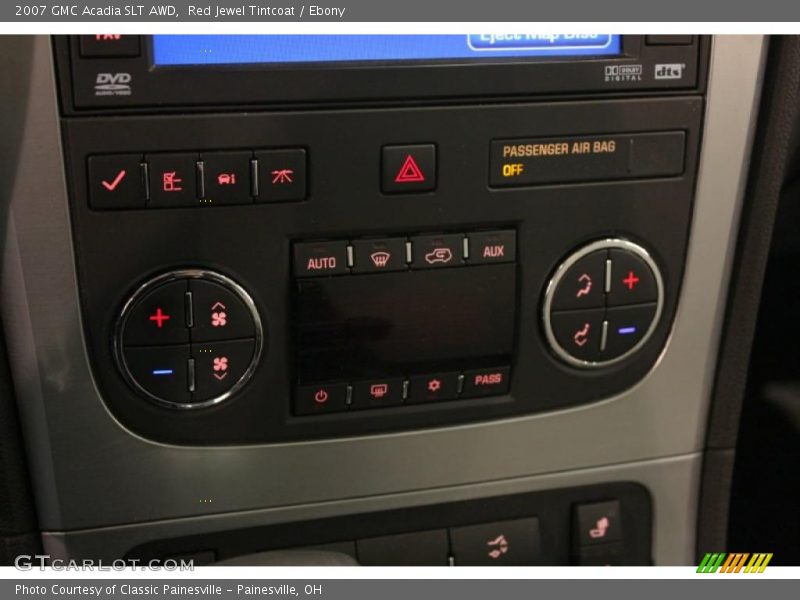 Red Jewel Tintcoat / Ebony 2007 GMC Acadia SLT AWD