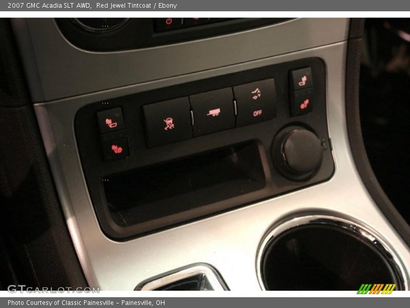 Red Jewel Tintcoat / Ebony 2007 GMC Acadia SLT AWD