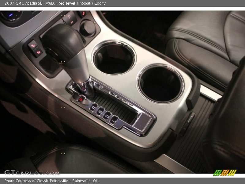 Red Jewel Tintcoat / Ebony 2007 GMC Acadia SLT AWD