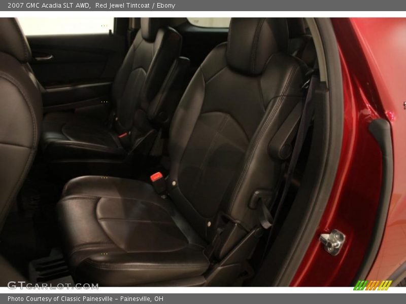 Red Jewel Tintcoat / Ebony 2007 GMC Acadia SLT AWD