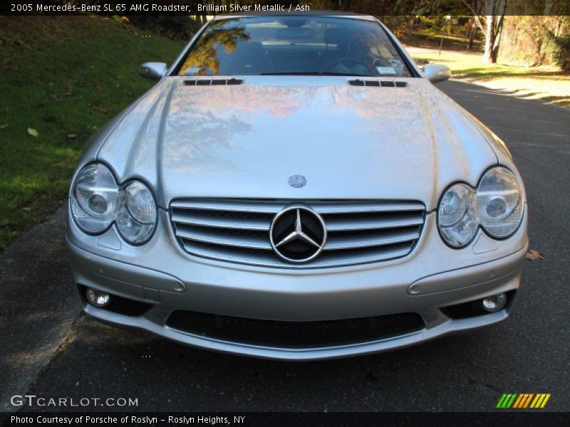 Brilliant Silver Metallic / Ash 2005 Mercedes-Benz SL 65 AMG Roadster