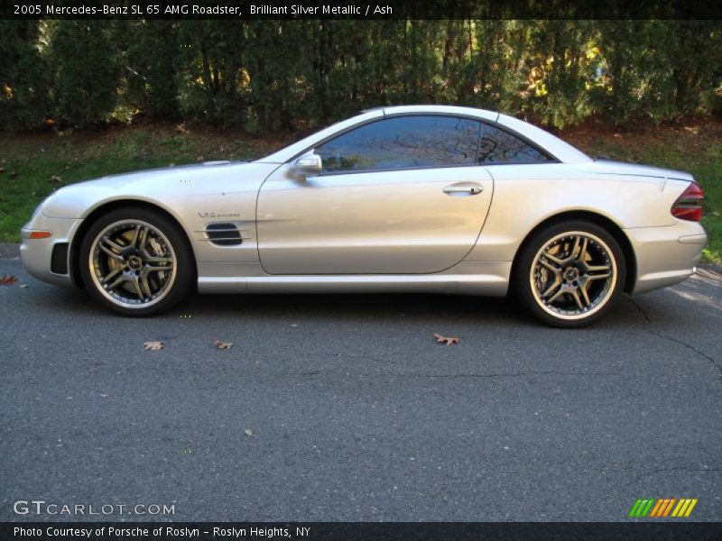  2005 SL 65 AMG Roadster Brilliant Silver Metallic