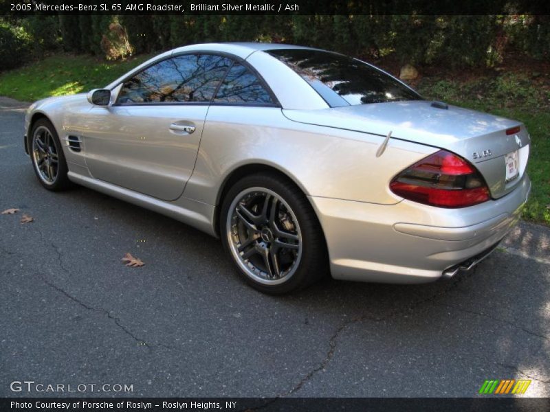  2005 SL 65 AMG Roadster Brilliant Silver Metallic