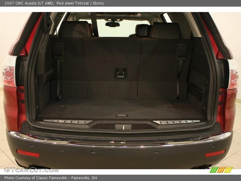 Red Jewel Tintcoat / Ebony 2007 GMC Acadia SLT AWD