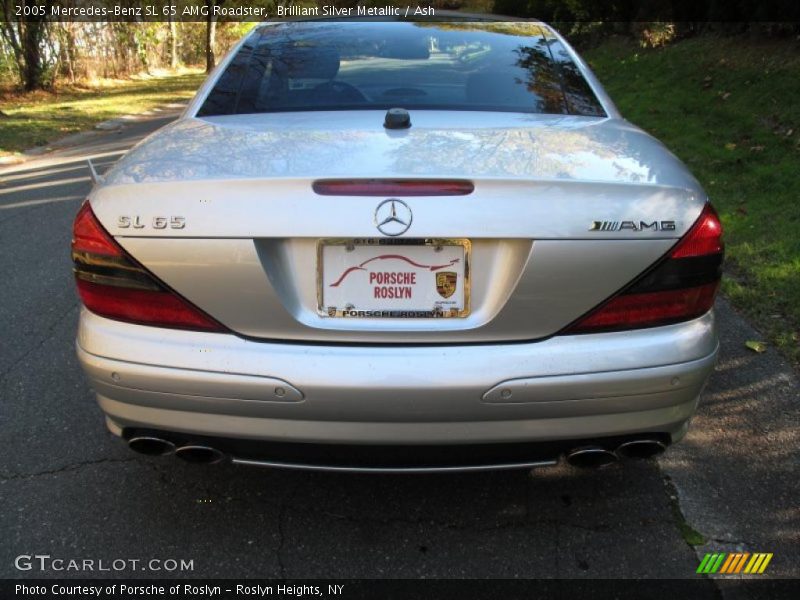 Brilliant Silver Metallic / Ash 2005 Mercedes-Benz SL 65 AMG Roadster