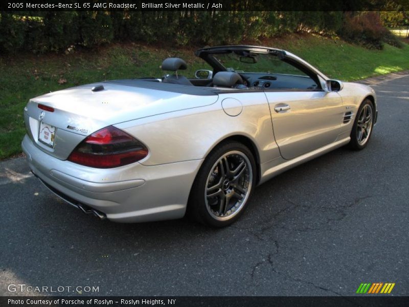  2005 SL 65 AMG Roadster Brilliant Silver Metallic