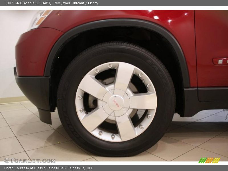 Red Jewel Tintcoat / Ebony 2007 GMC Acadia SLT AWD