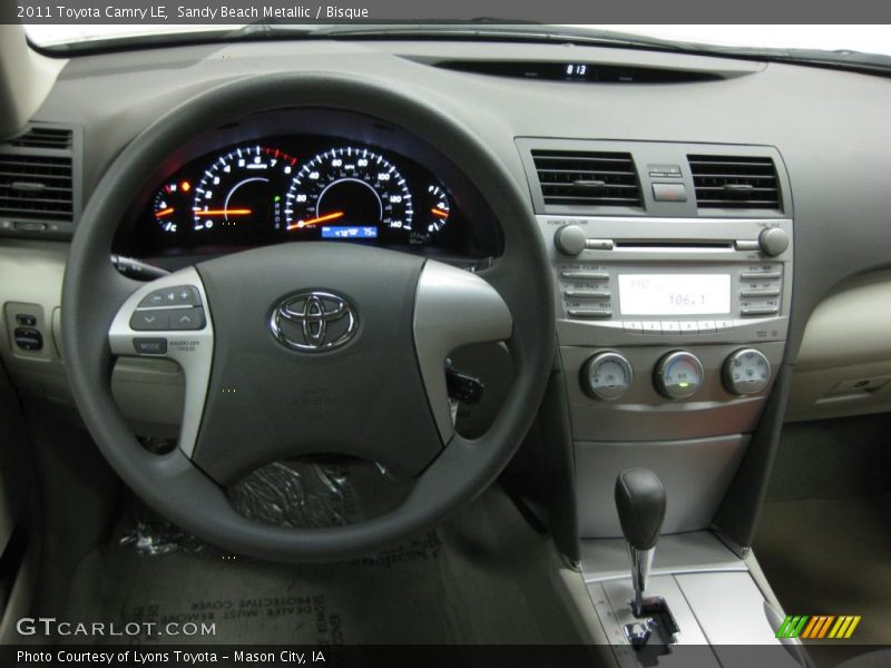 Sandy Beach Metallic / Bisque 2011 Toyota Camry LE