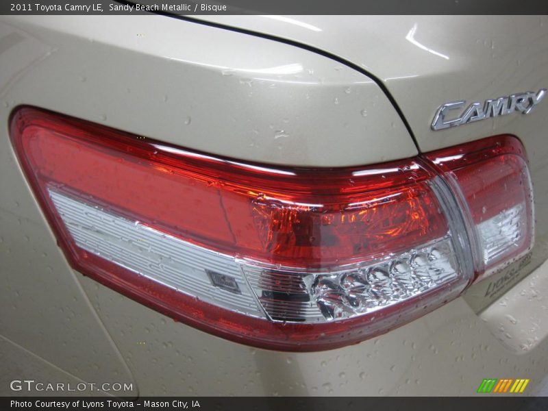 Sandy Beach Metallic / Bisque 2011 Toyota Camry LE