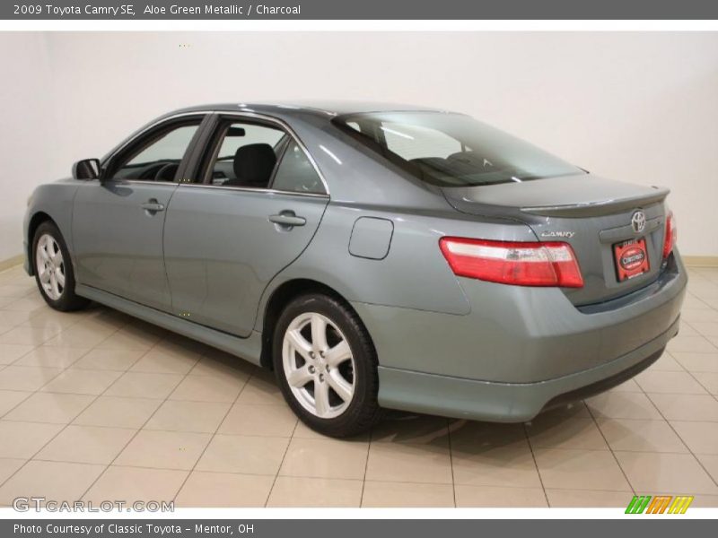 Aloe Green Metallic / Charcoal 2009 Toyota Camry SE