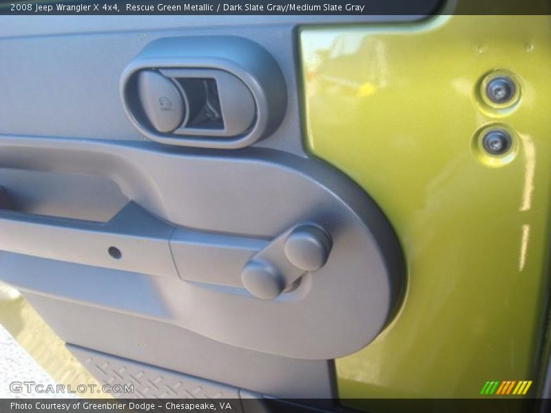 Door Panel of 2008 Wrangler X 4x4
