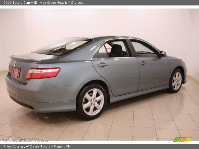 Aloe Green Metallic / Charcoal 2009 Toyota Camry SE