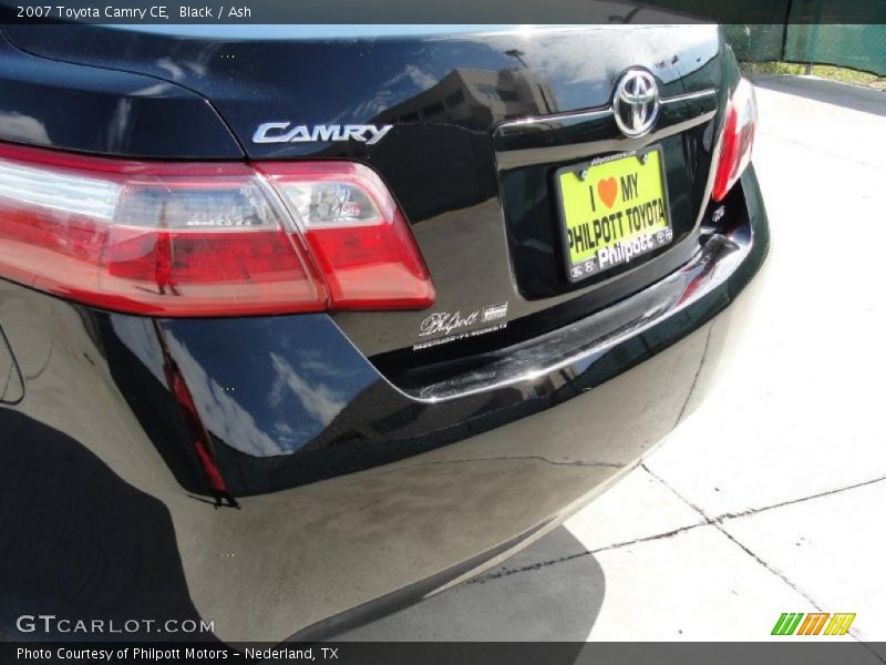 Black / Ash 2007 Toyota Camry CE