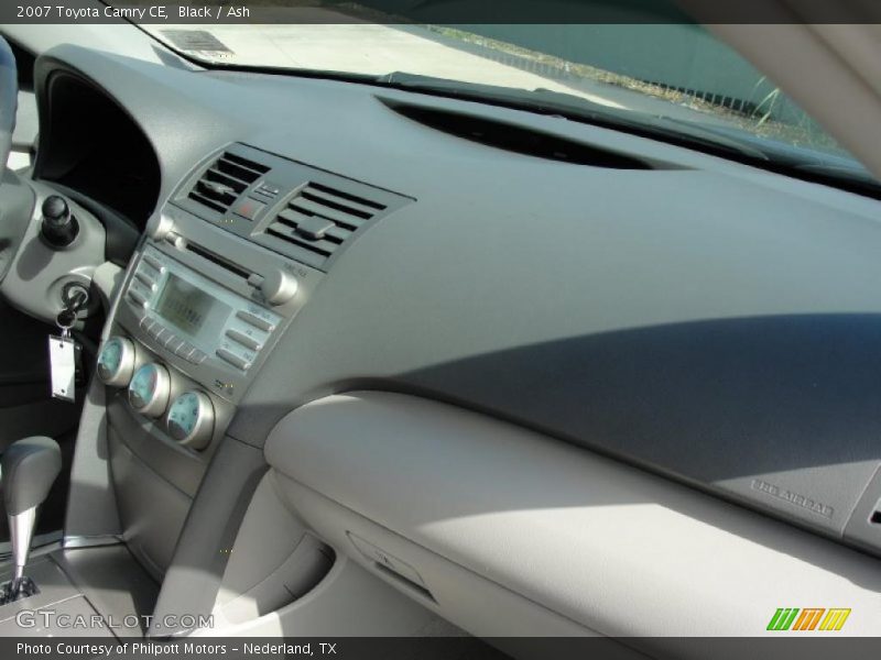 Dashboard of 2007 Camry CE