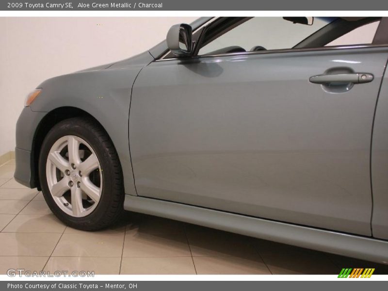 Aloe Green Metallic / Charcoal 2009 Toyota Camry SE