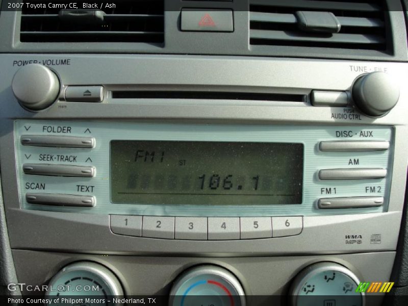 Black / Ash 2007 Toyota Camry CE