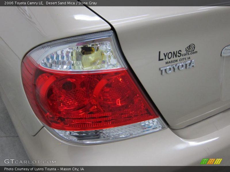 Desert Sand Mica / Stone Gray 2006 Toyota Camry LE