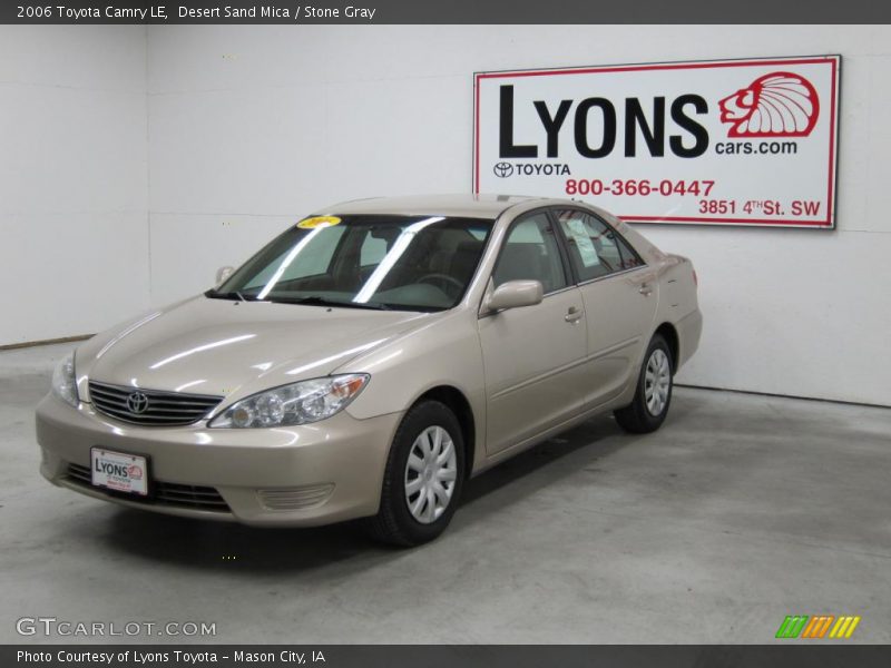 Desert Sand Mica / Stone Gray 2006 Toyota Camry LE