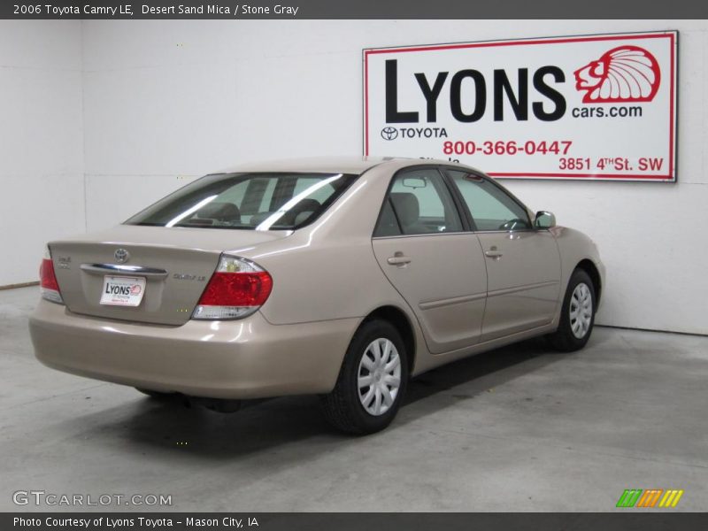 Desert Sand Mica / Stone Gray 2006 Toyota Camry LE