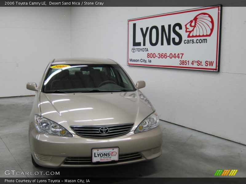 Desert Sand Mica / Stone Gray 2006 Toyota Camry LE