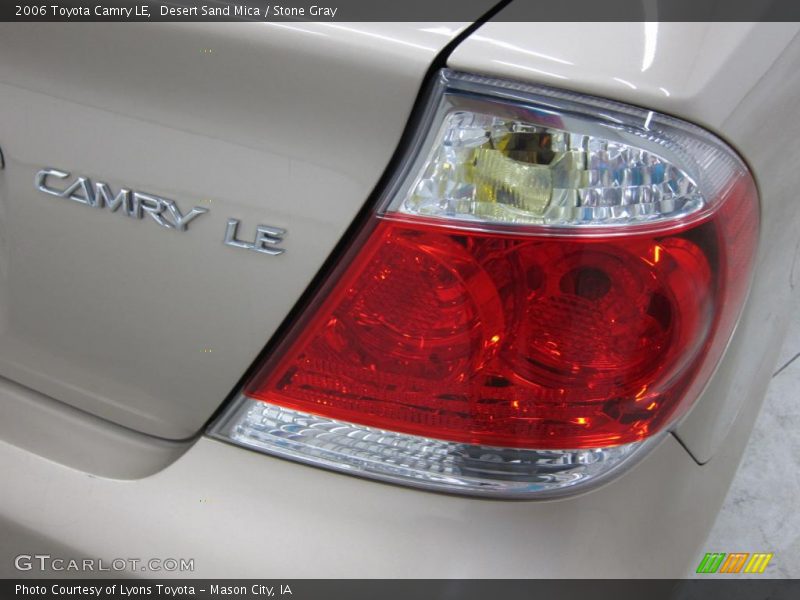Desert Sand Mica / Stone Gray 2006 Toyota Camry LE