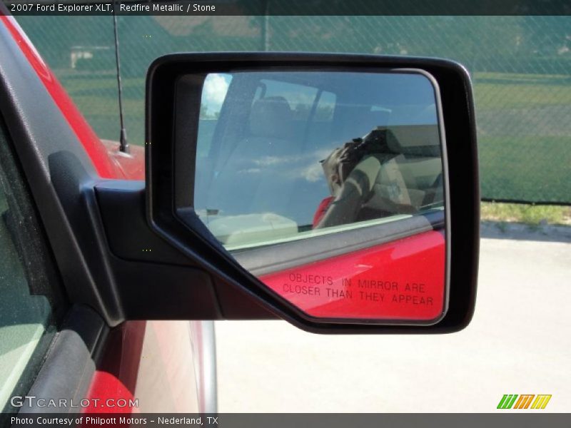 Redfire Metallic / Stone 2007 Ford Explorer XLT