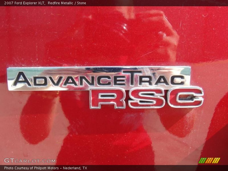 Redfire Metallic / Stone 2007 Ford Explorer XLT