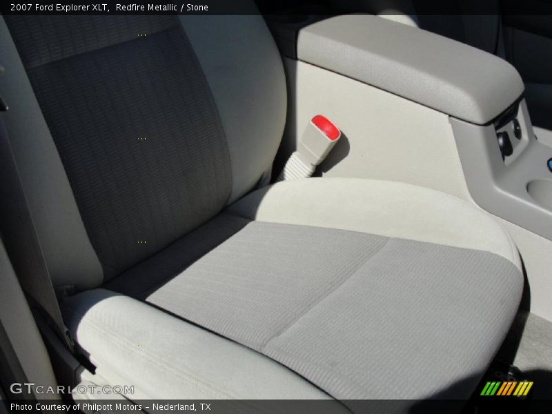 Redfire Metallic / Stone 2007 Ford Explorer XLT