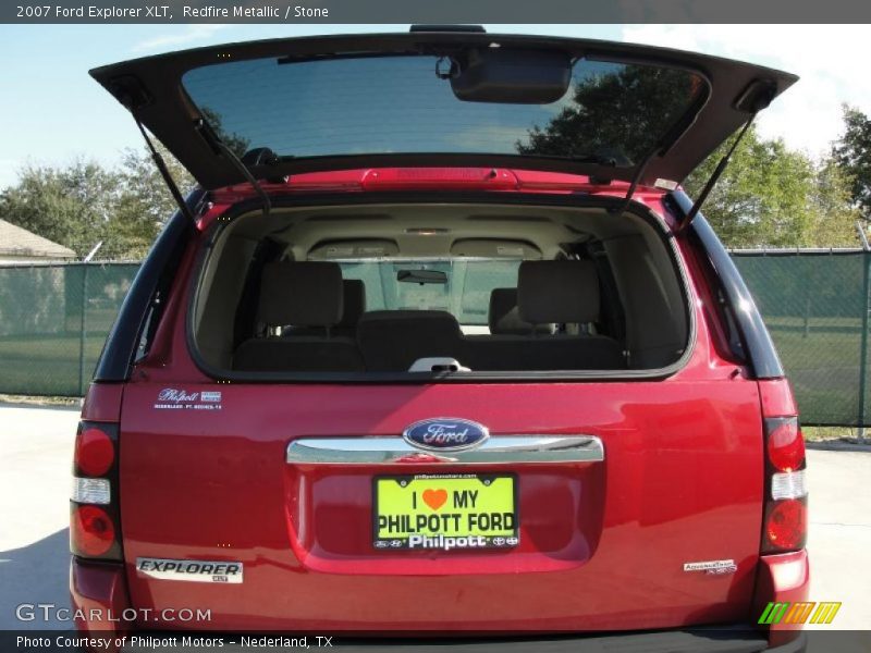 Redfire Metallic / Stone 2007 Ford Explorer XLT