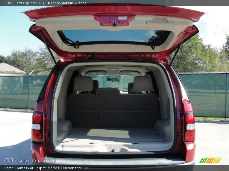 Redfire Metallic / Stone 2007 Ford Explorer XLT