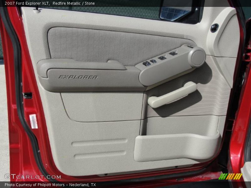 Redfire Metallic / Stone 2007 Ford Explorer XLT