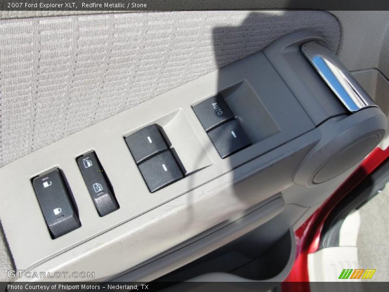 Redfire Metallic / Stone 2007 Ford Explorer XLT