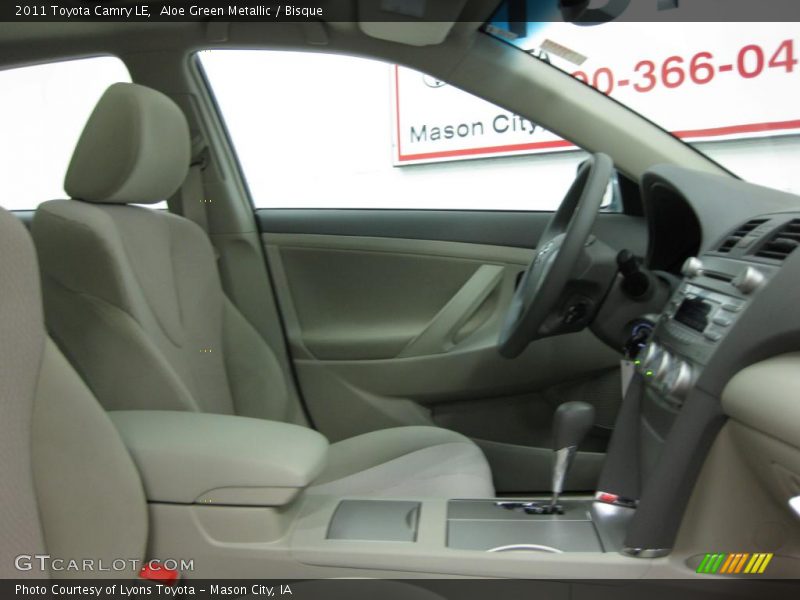 Aloe Green Metallic / Bisque 2011 Toyota Camry LE