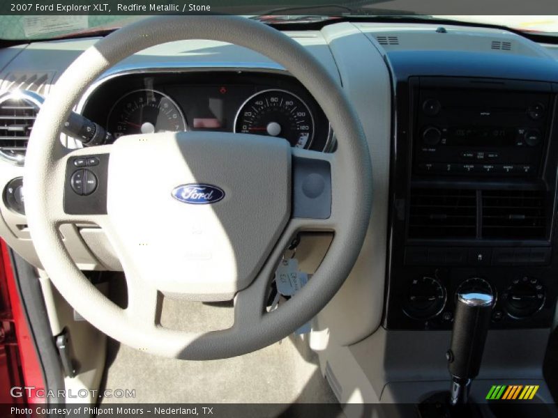 Redfire Metallic / Stone 2007 Ford Explorer XLT
